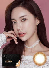 Lensme Mega Look Weenin Brown Monthly Circle Lenses (2 Pack)
