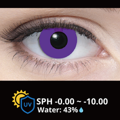 Cosplay Halloween Contact Lenses - Solid Purple