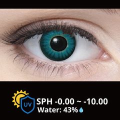 Cosplay Halloween Contact Lenses - Electro Lens BLUE