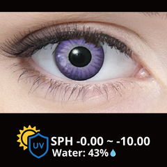 Cosplay Halloween Contact Lenses - Electro Lens PURPLE