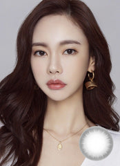 Lensme Shine Ample Silling Gray Monthly Contact Lenses (1 Pack)