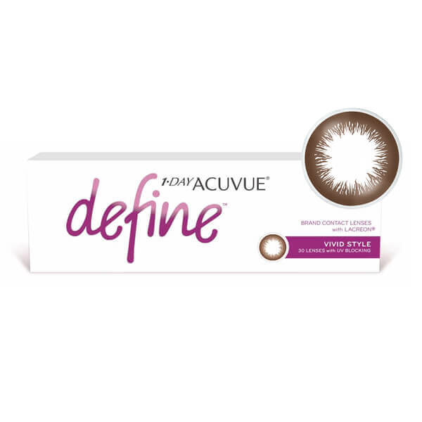 Acuvue Define 1 Day Vivid Style Colored Contacts - Lens Diary UK