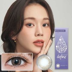 1-Day Acuvue Define Fresh Grayzel Color Contact Lenses (30 Pack)