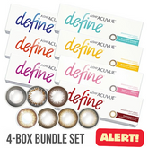 1-Day Acuvue Define | 4-Box Bundle Set