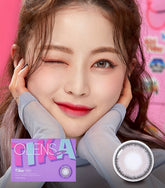 Olens Tika 3con Gray Monthly Contact Lenses