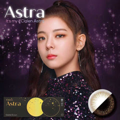 Clalen Astra Estelle Brown Daily Colored Contact Lenses (30p) - Lens Diary UK