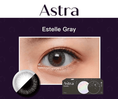 Clalen Astra Estelle Gray Daily Colored Contact Lenses (30p) - Lens Diary UK