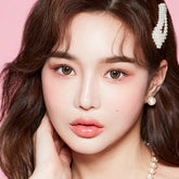 Lenstown Romantea Tokyo Grande Peach Brown (1-Month / 2 Pack)