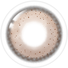 Lenstown Odd I's M plain odd Apricot Monthly Lenses (1 Pack)