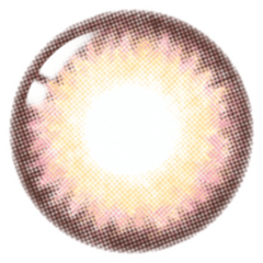 Lenstown Romantea Paris Pink Brown (1-Month / 2 Pack)