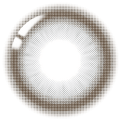 Lenstown Olly2 Gray Colored Contact Lenses (1 Pack)