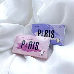 Lenstown Romantea Paris Pink Brown (1-Month / 2 Pack)