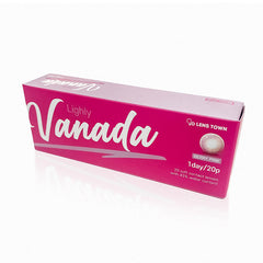 Lenstown 1-Day Lighly Vanada Berry Pink (20 Pack)