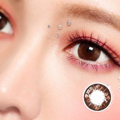 NEO Ruby Brown Toric Colored Contact Lenses 6 months disposable (1 Lens)