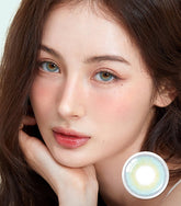 Olens Daily Colored Contacts French Shine Aqua (10p)