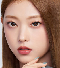 Olens Glowy Black Monthly Circle Lenses (2p)