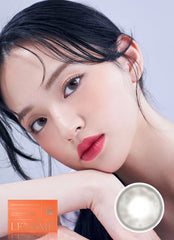 Lensme Fluring Taupe Gray Monthly Contact Lenses (2p)