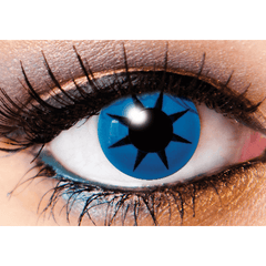 InnoVision Cosplay Halloween Contact Lenses Blue Star