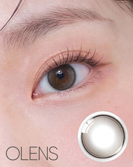 OLENS Glowy Tear Mini 1-Day Gray (10 Pack)