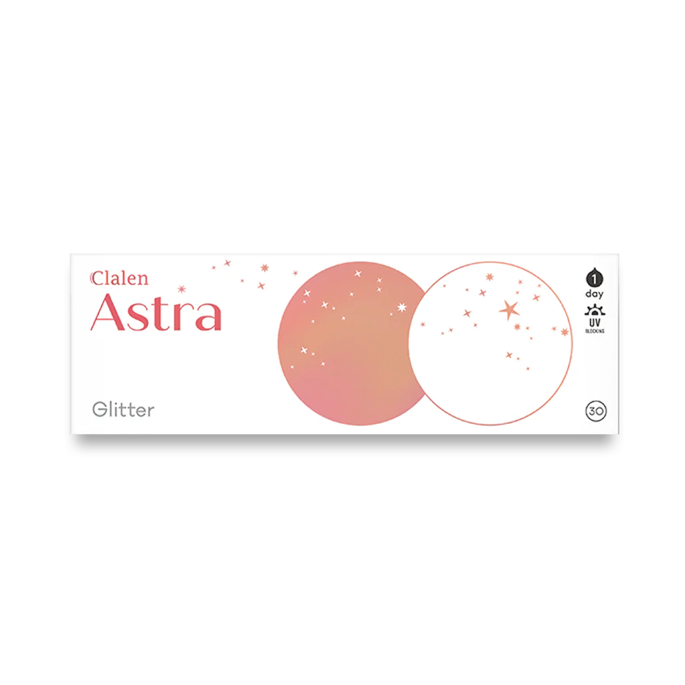 Clalen Astra Glitter Daily Colored Contact Lenses (30p) - Lens Diary UK