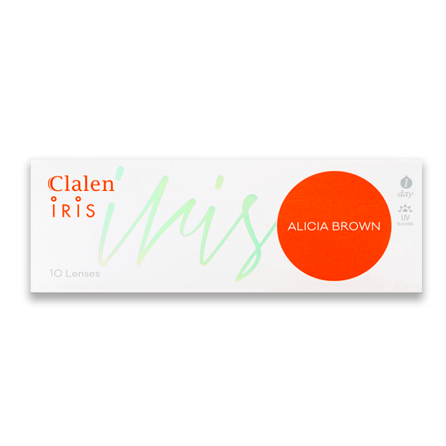 Clalen Iris 1 Day Alicia Brown Daily Colored Contact Lenses (30p) - Lens Diary UK