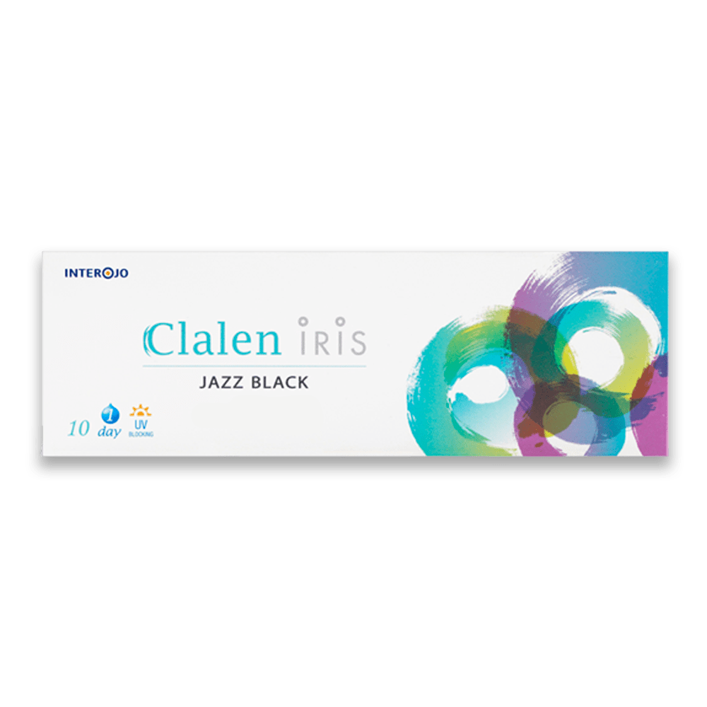 Clalen Iris 1 Day Jazz Black Daily Colored Contact Lenses (30p) - Lens Diary UK