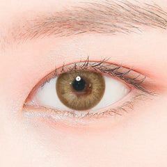 Lenstown KakaoFriends Ryan Brown Color Contact Monthly Lenses (2p)