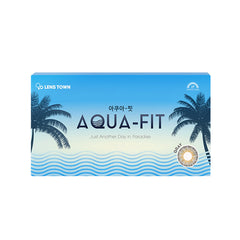 Lenstown Aquafit Gray Colored Contact Lenses Monthly (2p)