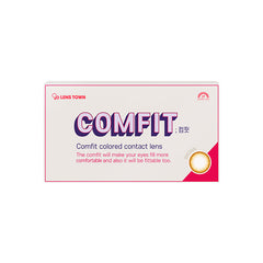 Lenstown Comfit Brown Colored Contact Lenses Monthly (2p)