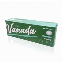 Lenstown 1-Day Lighly Vanada Emerald Aqua (20p)