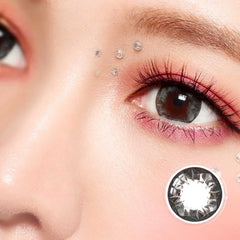 NEO N515 Ruby Gray Colored Contact Lenses 6 months disposable (1 Pack)